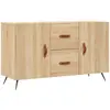 vidaXL Buffet chêne sonoma 100x36x60 cm bois d'ingénierie
