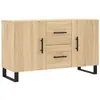 vidaXL Buffet chêne sonoma 100x36x60 cm bois d'ingénierie
