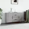 vidaXL Buffet sonoma gris 100x36x60 cm bois d'ingénierie