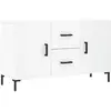 vidaXL Buffet blanc 100x36x60 cm bois d'ingénierie