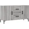 vidaXL Buffet sonoma gris 100x36x60 cm bois d'ingénierie