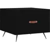 vidaXL Tables basses 2 pcs noir 50x50x40 cm bois d'ingénierie