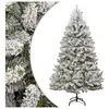 vidaXL - Kunstkerstboom - met - scharnieren - en - sneeuw - 300 - cm
