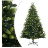 vidaXL Sapin de Noël artificiel à charnières avec support 150 cm