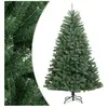 vidaXL Sapin de Noël artificiel à charnières avec support vert 150 cm
