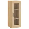 vidaXL Armoire murale chêne sonoma 34,5x34x90 cm