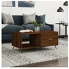 vidaXL Table basse chêne marron 90x50x40 cm bois d'ingénierie
