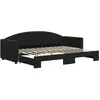 vidaXL Lit de jour avec gigogne sans matelas 80x200 cm