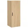 vidaXL Buffet haut Chêne sonoma 34,5x34x180 cm Bois d'ingénierie