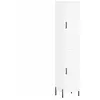 vidaXL Buffet haut Blanc 34,5x34x180 cm Bois d'ingénierie