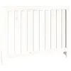 vidaXL Cache-radiateur Blanc 108,5x19x84 cm Bois massif de pin