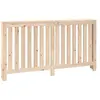 vidaXL Cache-radiateur 153x19x84 cm Bois massif de pin