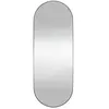 vidaXL Miroir mural 15x40 cm Verre Ovale