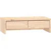 vidaXL Support pour moniteur 50x27x15 cm Bois de pin solide