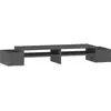 vidaXL Support de moniteur Gris 100x27,5x15 cm Bois de pin solide
