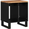 vidaXL Table d'appoint 40x31x46cm Bois d'acacia solide et d'ingénierie