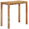 vidaXL Table de bar 112x55x108 cm Bois massif de récupération