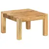 vidaXL Table basse 55x55x35 cm Bois de manguier massif