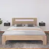 vidaXL Tables de chevet murales 2 pcs Gris 40x29,5x22 cm