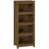 vidaXL Bibliothèque Marron miel 50x35x125,5 cm Bois de pin massif