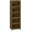 vidaXL Bibliothèque Marron miel 50x35x154 cm Bois de pin massif