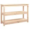 vidaXL Table console 110x40x74 cm Bois massif de pin