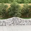 vidaXL Paniers à gabions arqués 10 pcs 200x50x40/60 cm fer galvanisé