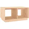 vidaXL Table basse 80x50x40 cm Bois massif de pin