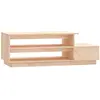 vidaXL Table basse 120x50x40,5 cm Bois massif de pin
