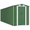 vidaXL Abri de jardin Vert 192x606x223 cm Acier galvanisé