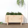 vidaXL Lit surélevé de jardin 101x50x57 cm bois de pin massif
