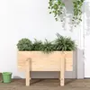 vidaXL Vidaxl Jardinière 62x30x38 Cm Bois Massif De Pin
