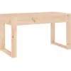 vidaXL Banc de jardin 80x38x45 cm bois massif de pin