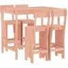 vidaXL Ensemble de bar de jardin 5 pcs bois massif de Douglas