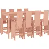 vidaXL Ensemble de bar de jardin 9 pcs bois massif douglas