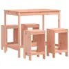 vidaXL Ensemble de bar de jardin 5 pcs bois massif de Douglas
