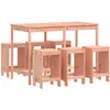 vidaXL Ensemble de bar de jardin 7 pcs bois massif douglas