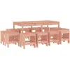 vidaXL Ensemble à manger de jardin 13 pcs bois massif de Douglas