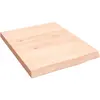 vidaXL Étagère murale 40x50x(2-4)cm bois de chêne massif non traité