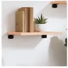 vidaXL Étagère murale 40x20x2 cm bois de chêne massif non traité