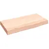 vidaXL Étagère murale 40x20x4 cm bois de chêne massif non traité