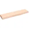 vidaXL Étagère murale 40x10x2 cm bois de chêne massif non traité