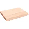 vidaXL Étagère murale 40x30x(2-4) cm bois de chêne massif non traité