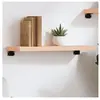 vidaXL Étagère murale 60x20x4 cm bois de chêne massif non traité