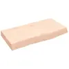 vidaXL Étagère murale 60x30x(2-6) cm bois de chêne massif non traité