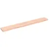 vidaXL Étagère murale 80x10x2 cm bois de chêne massif non traité