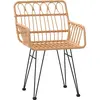 vidaXL Ensemble à manger de jardin 3 pcs Résine tressée
