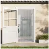 vidaXL Rideau de porte transparent 200 mmx1,6 mm 10 m PVC