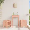vidaXL Tabourets de jardin 2 pcs 40x36x45 cm bois massif Douglas