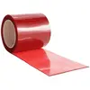 vidaXL Rideau de porte rouge 200 mmx1,6 mm 10 m PVC